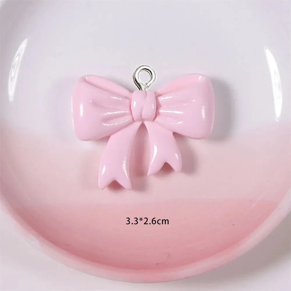 10 個のキャンディーカラーのリボン樹脂チャーム手作り装飾品 - Resin Craft Projects のレビューと価格