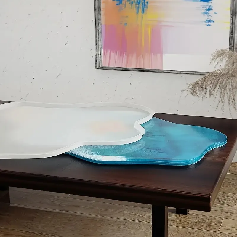 2026-大型61cm不規則トレイエポキシ樹脂シリコンモール - Resin Ocean Wave Mold のレビューと価格