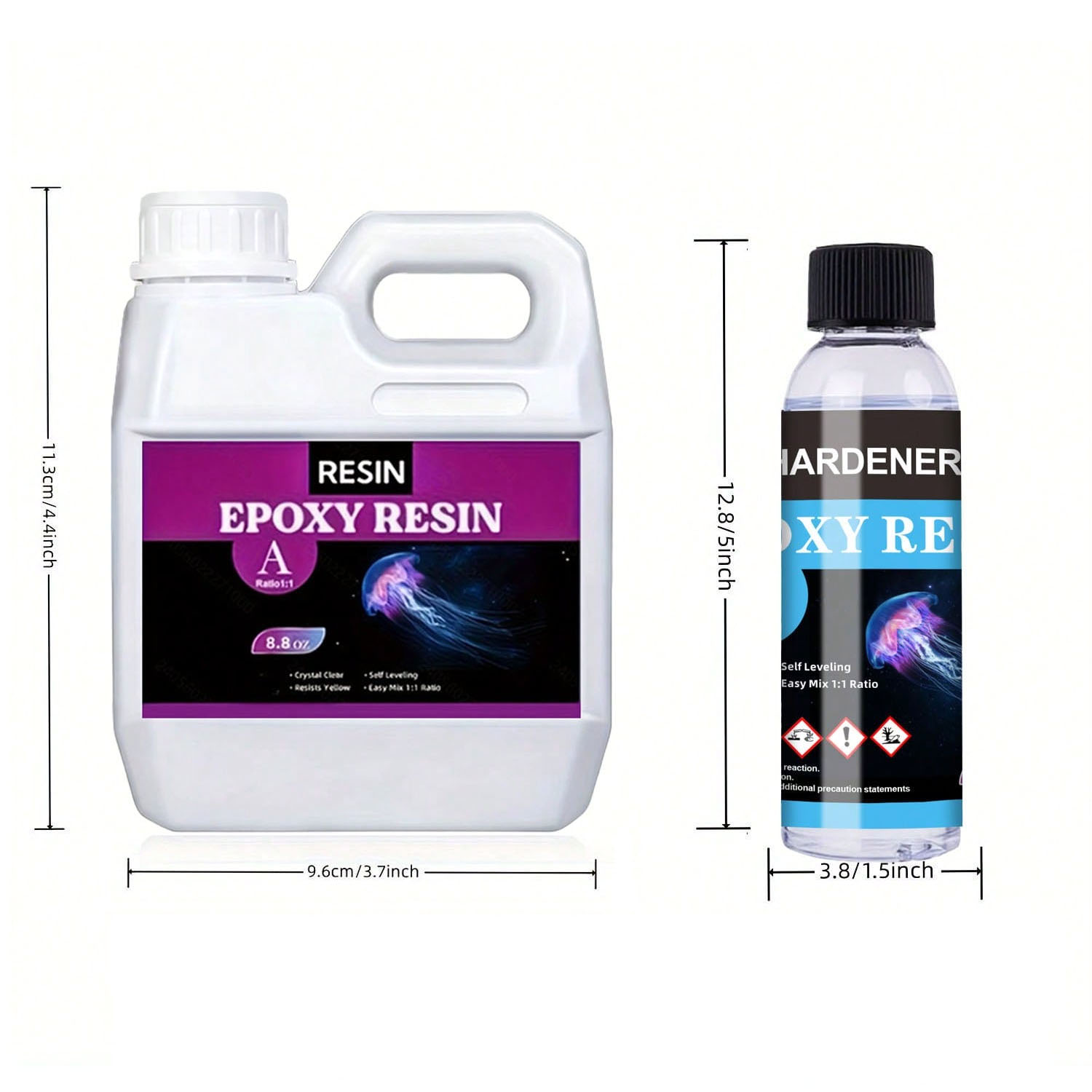 125ml/250ml クリスタルクリアキャスティングレジン - Resin Jewelry Kit のレビューと価格