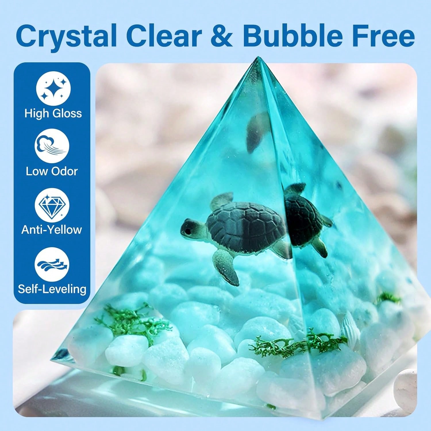 125ml/250ml クリスタルクリアキャスティングレジン - Resin Jewelry Kit のレビューと価格