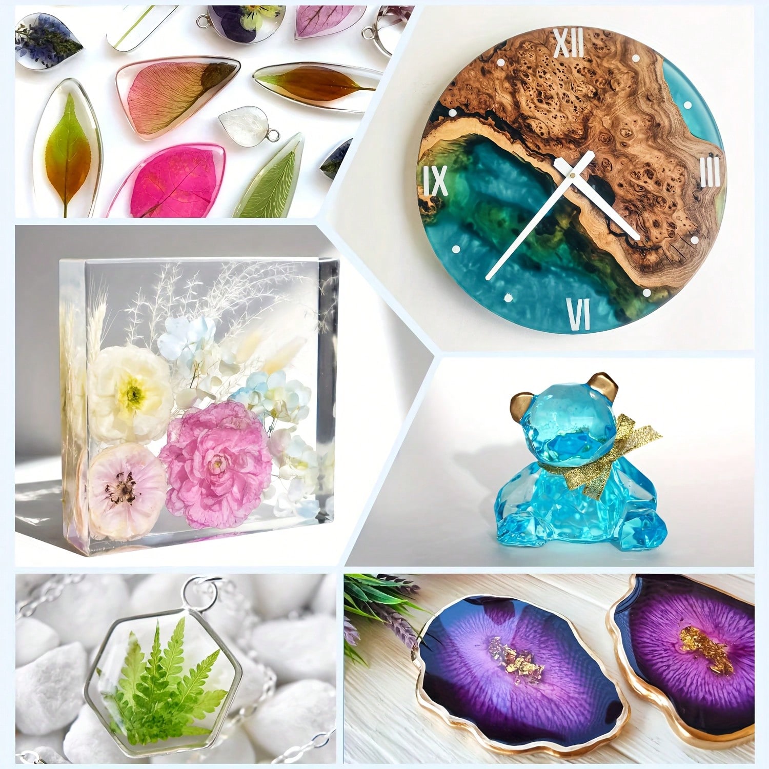125ml/250ml クリスタルクリアキャスティングレジン - Resin Jewelry Kit のレビューと価格