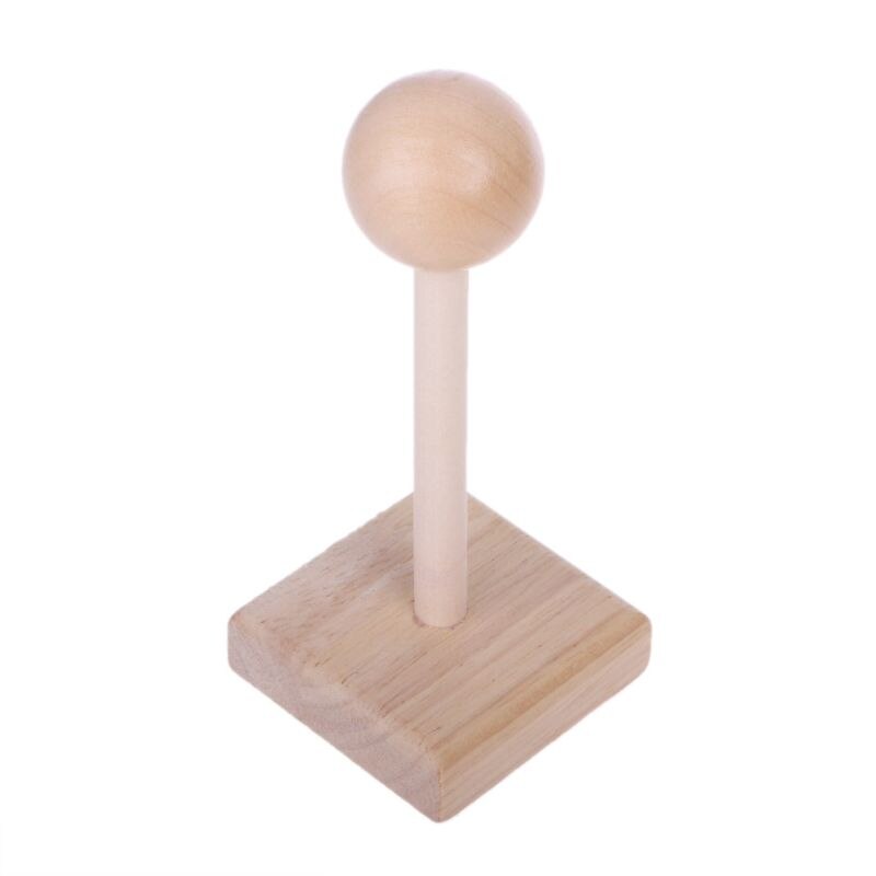 子供のためのレインボータワーフェルール木製おもちゃ、スタッキ - Wood Ring Blank のレビューと価格