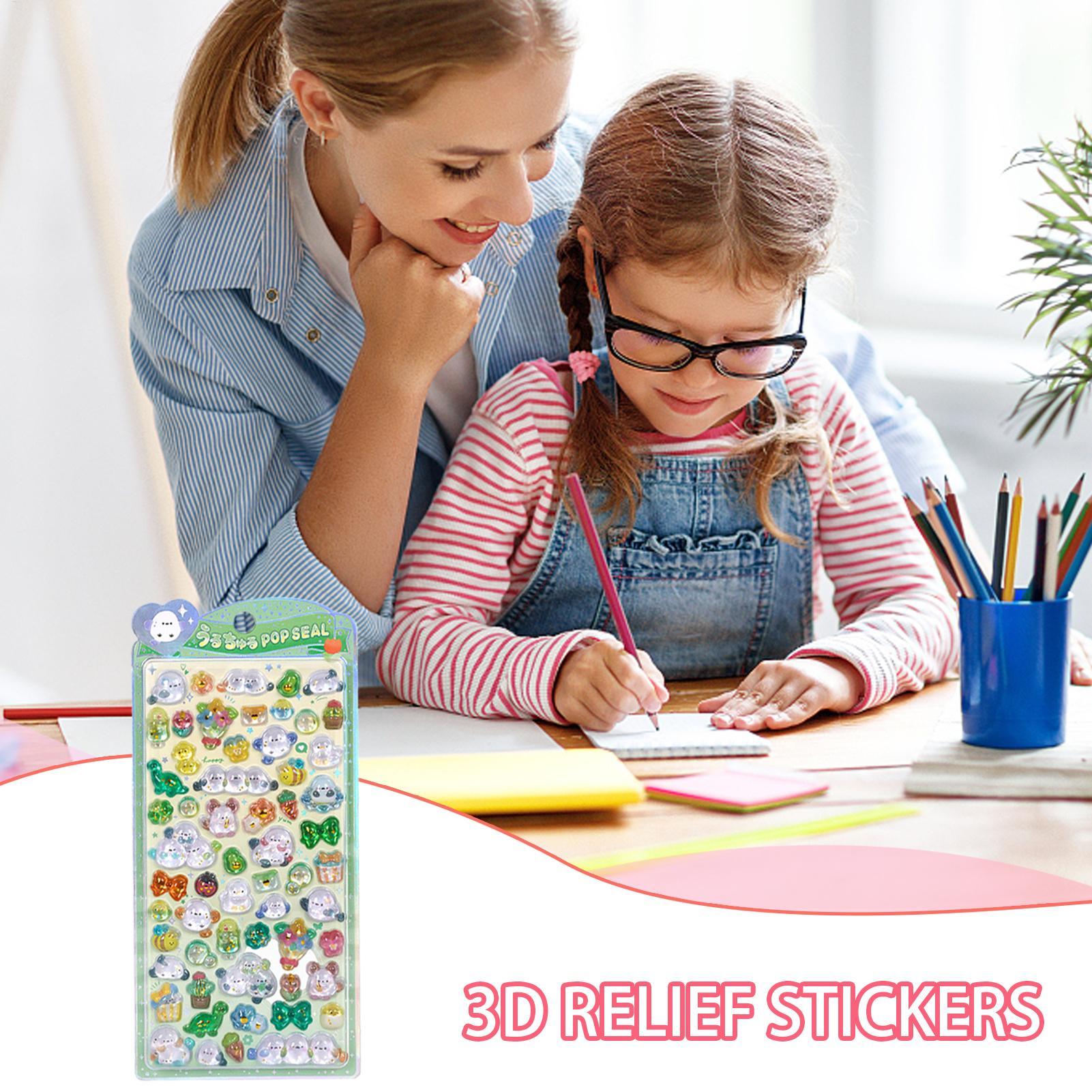 かわいいステッカーパック 3D グリッターステッカー樹脂クリ - Resin Glitter Pack のレビューと価格