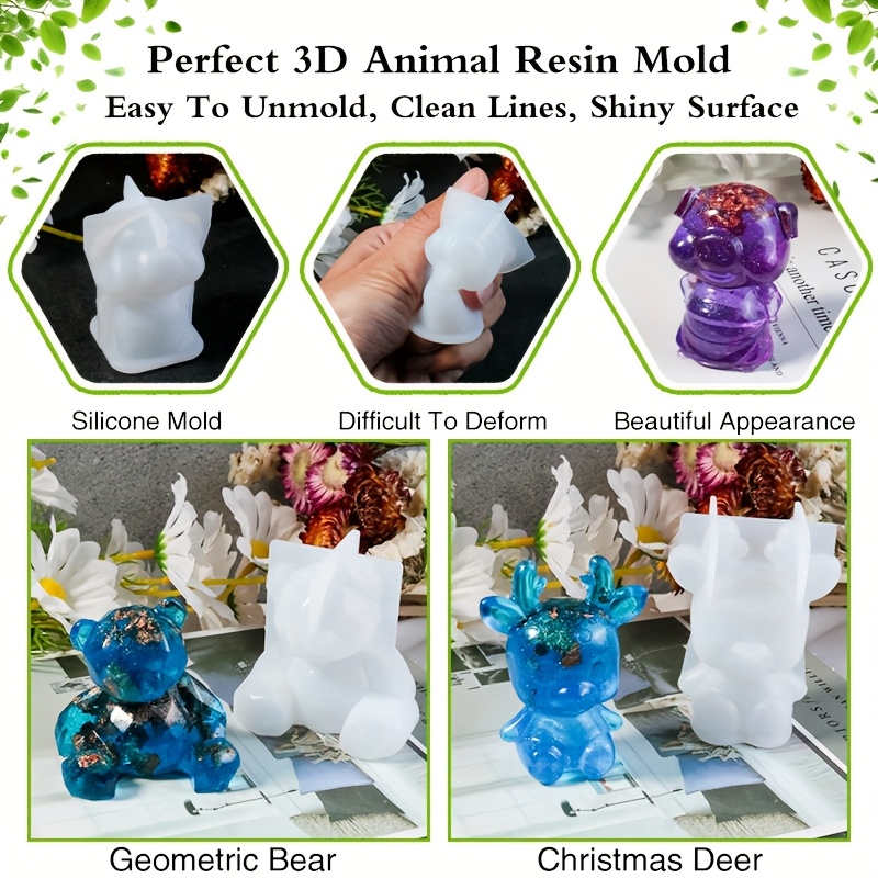 19個入りレジン製モールドセット、レジン製作、デスクトップオ - Resin Jewelry Kit のレビューと価格