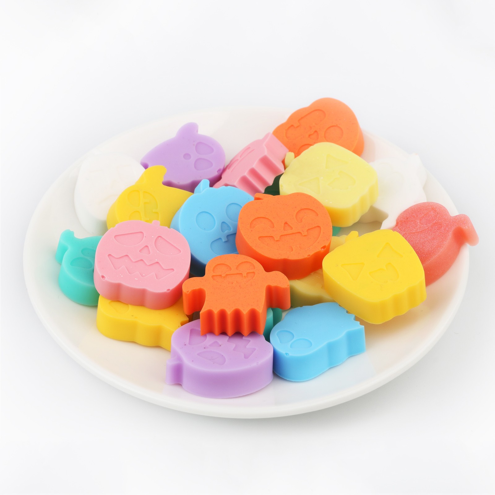 ハロウィンシリコンモールド トレンドのカボチャとゴースト型ア - Silicone Mold Tray のレビューと価格