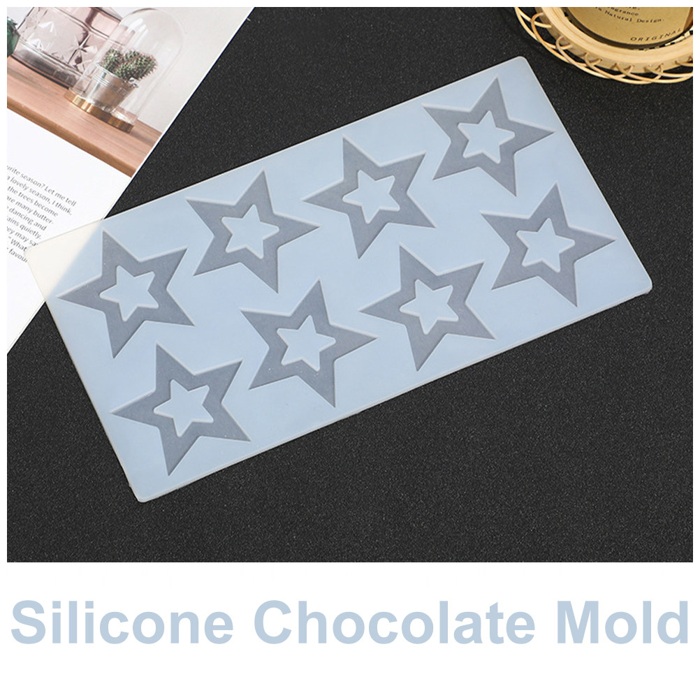 シリコン製ベーキングモールド 星型 食品グレード 安全 チョ - Silicone Mold Tray のレビューと価格