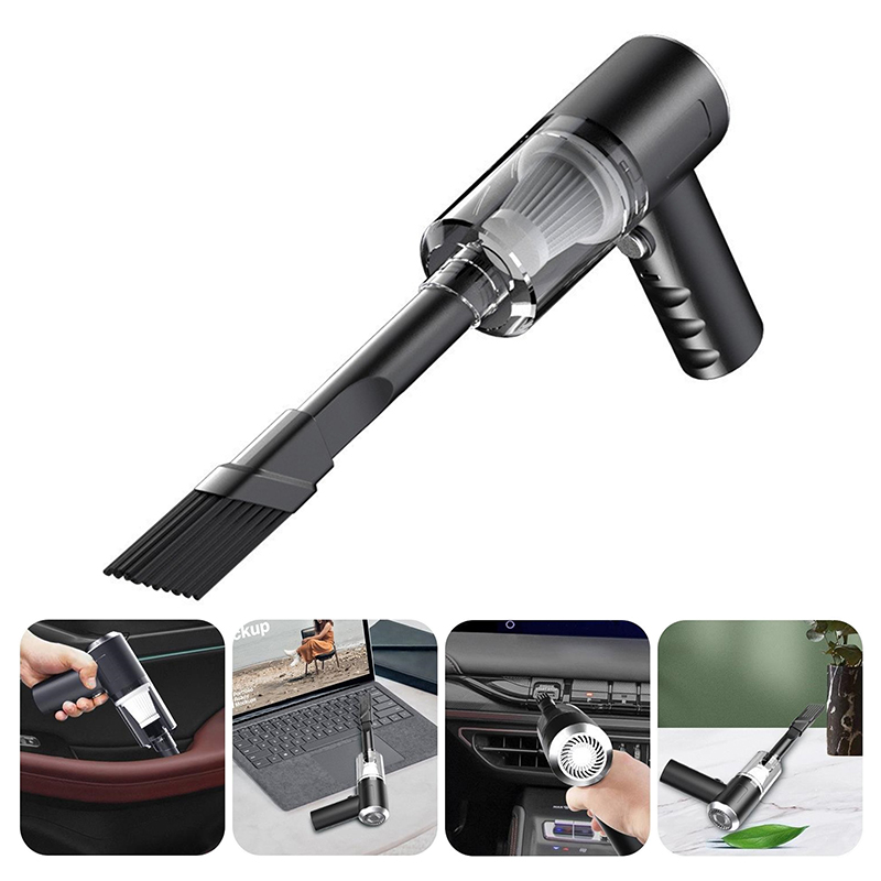 強力なワイヤレスポータブル掃除機、車用掃除機、強力な吸引力、 - Vacuum Chamber Small のレビューと価格