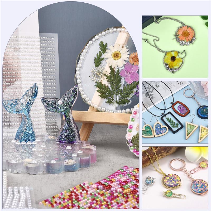 UV 樹脂クリスタルクリア大型 UV 硬化エポキシ樹脂ハード - Resin Jewelry Kit のレビューと価格